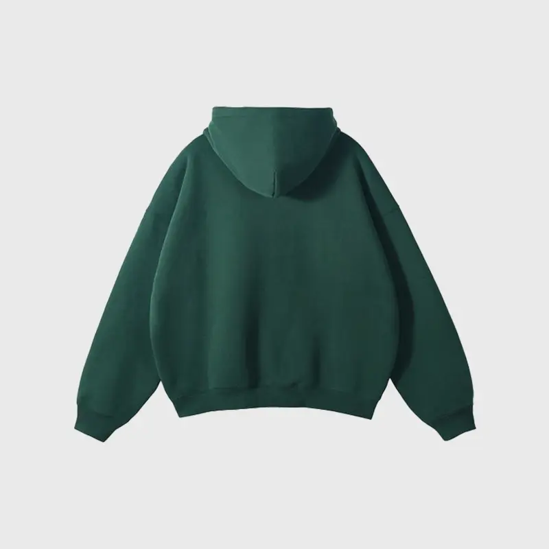 Custom Printed Green Hoodie