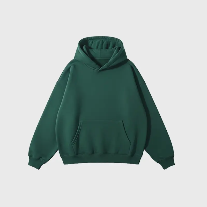 Custom Printed Green Hoodie