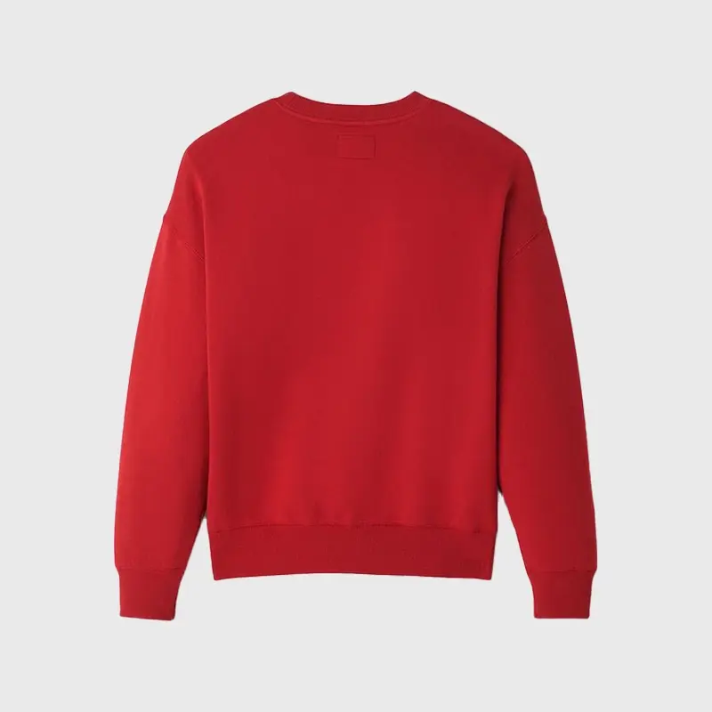 Custom print Red Shirt Back look