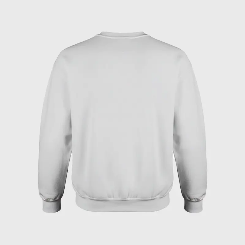 Custom Printed White Shirt Back look