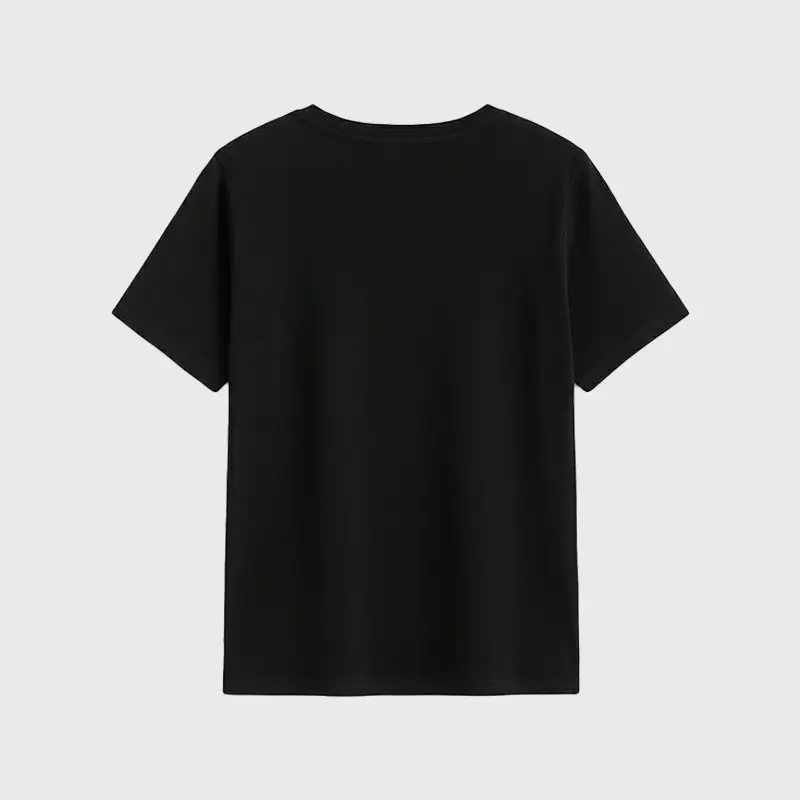 Custom Printed Black T shirt