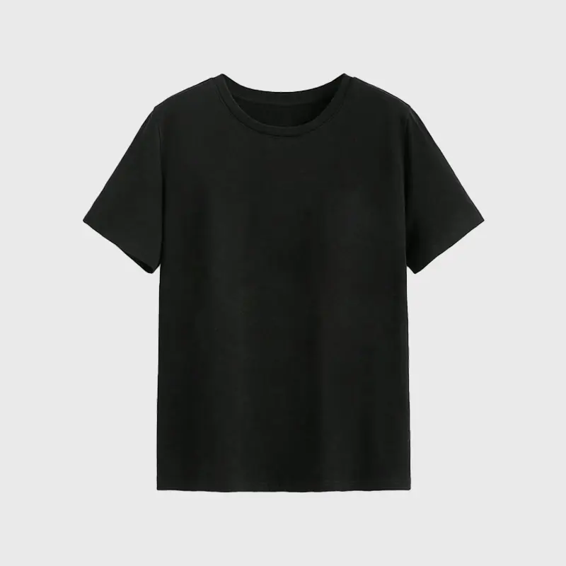 Custom Printed Black T shirt