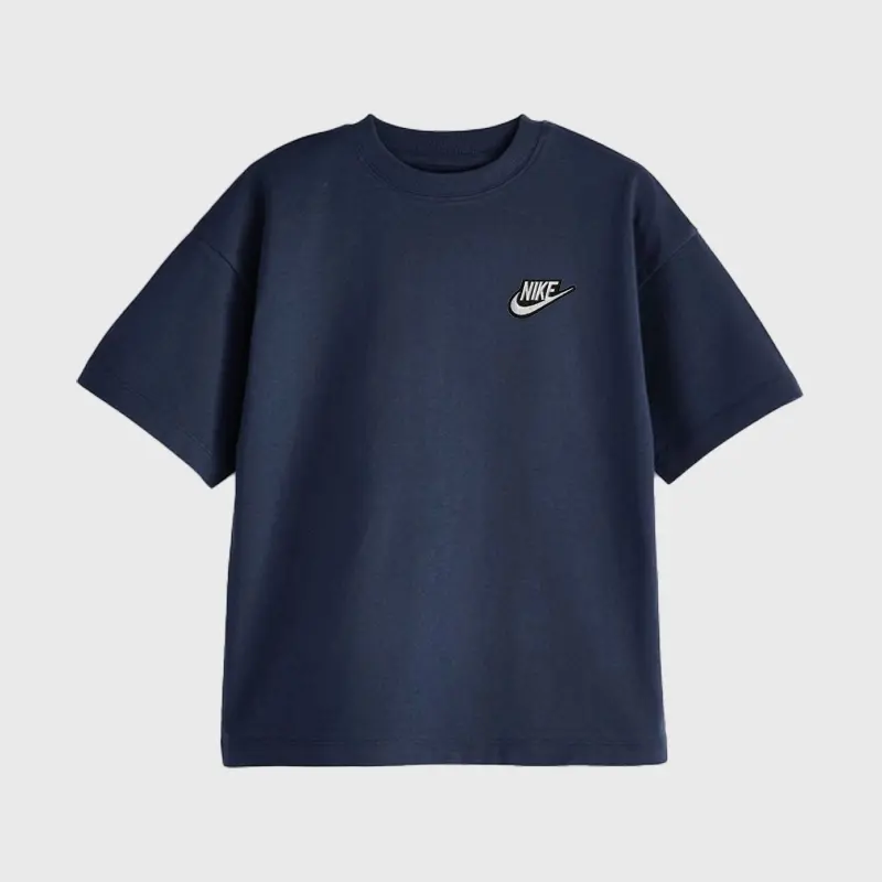 Custom Embroidered Navy Blue T shirt