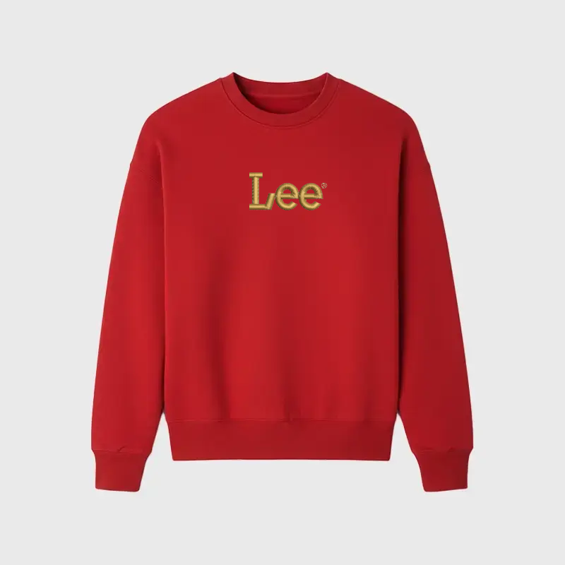 Custom Embroidered Red Shirt