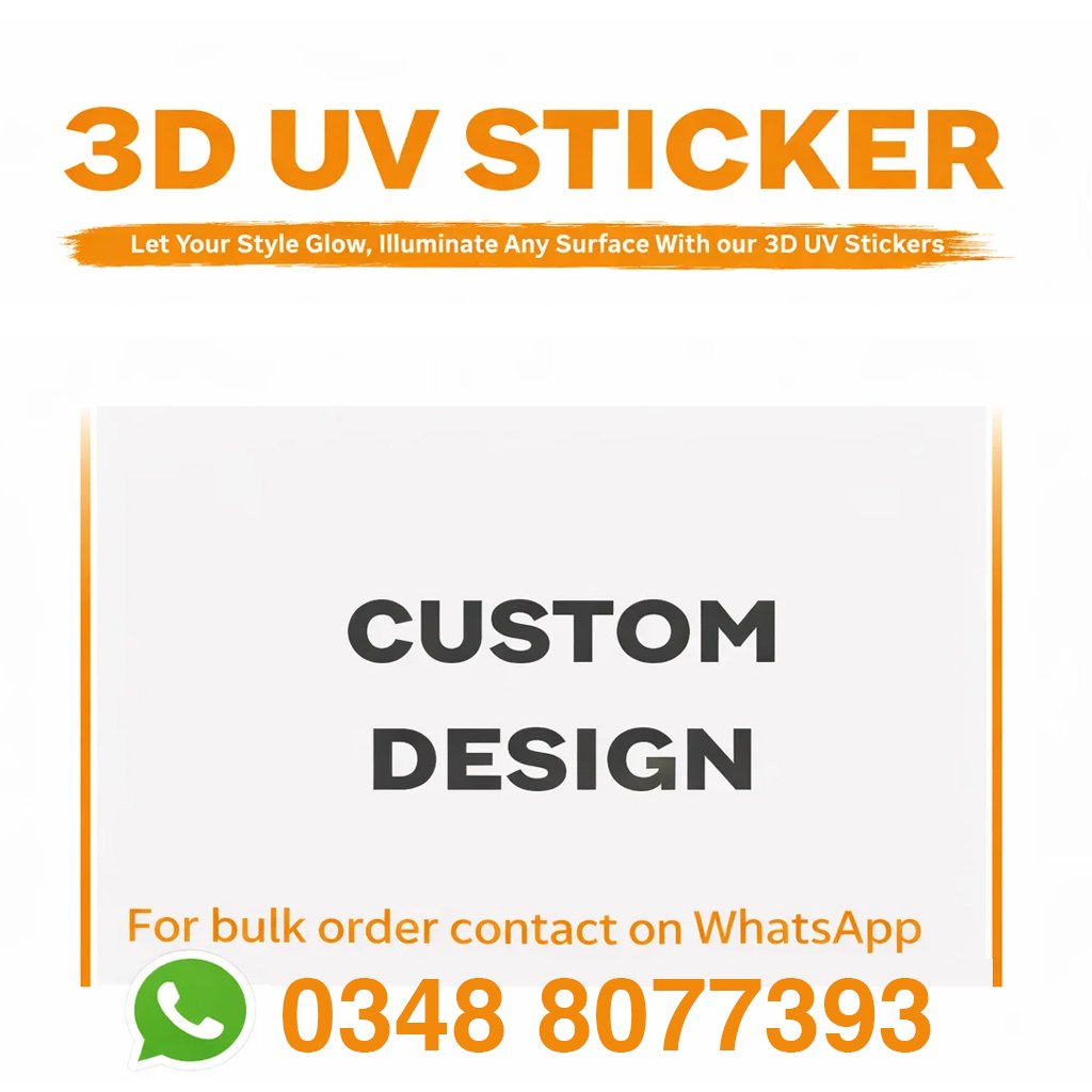 Custom UV DTF Sticker