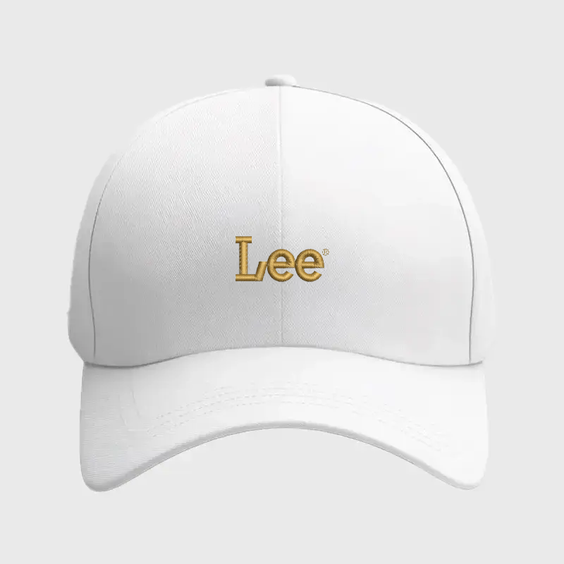 Custom Embroidered White Cap